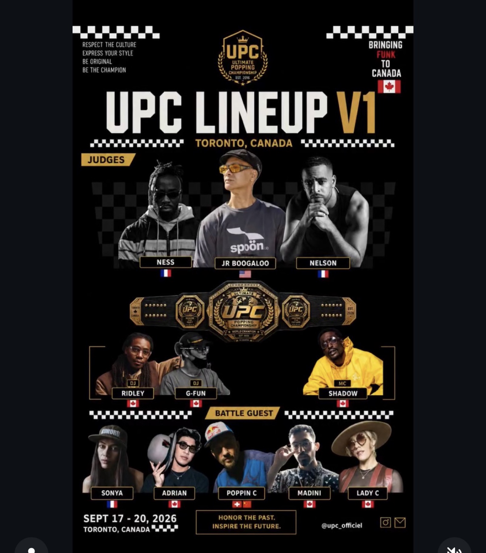 UPC V1 (Ultimate Popping Championship)